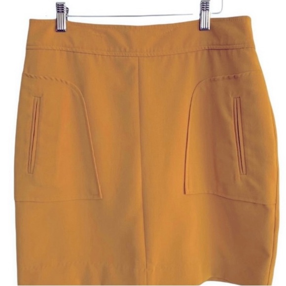 Forever 21 XXI Yellow Skirt Sz L - Picture 3 of 5